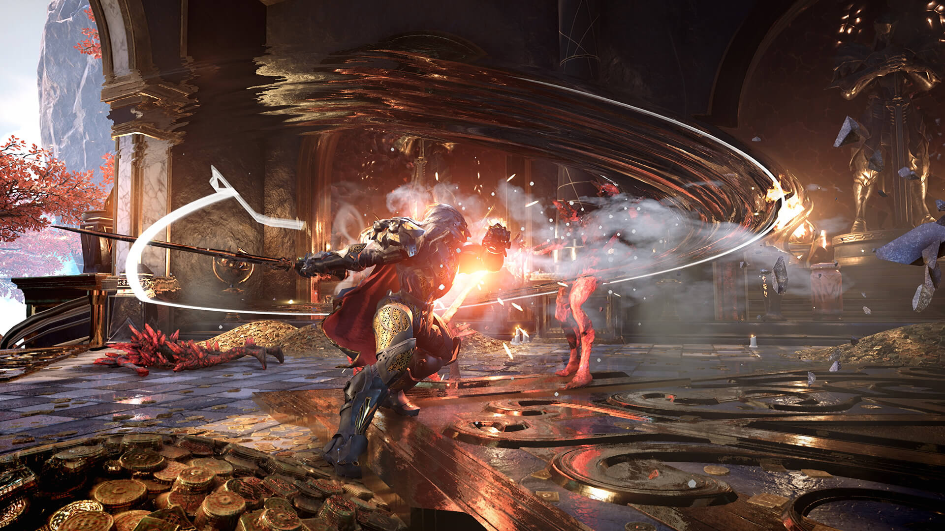 新游《众神陨落GODFALL》发售日确定!11月12号登录EPIC商城插图1 次世代ARPG《众神陨落》将于11月12日发售 迎接挑战