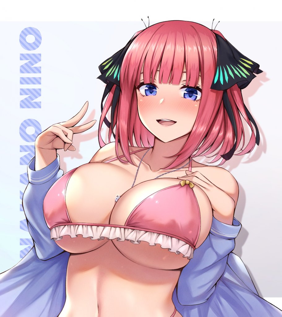 每日好图：五等分的新娘（二乃，三玖）