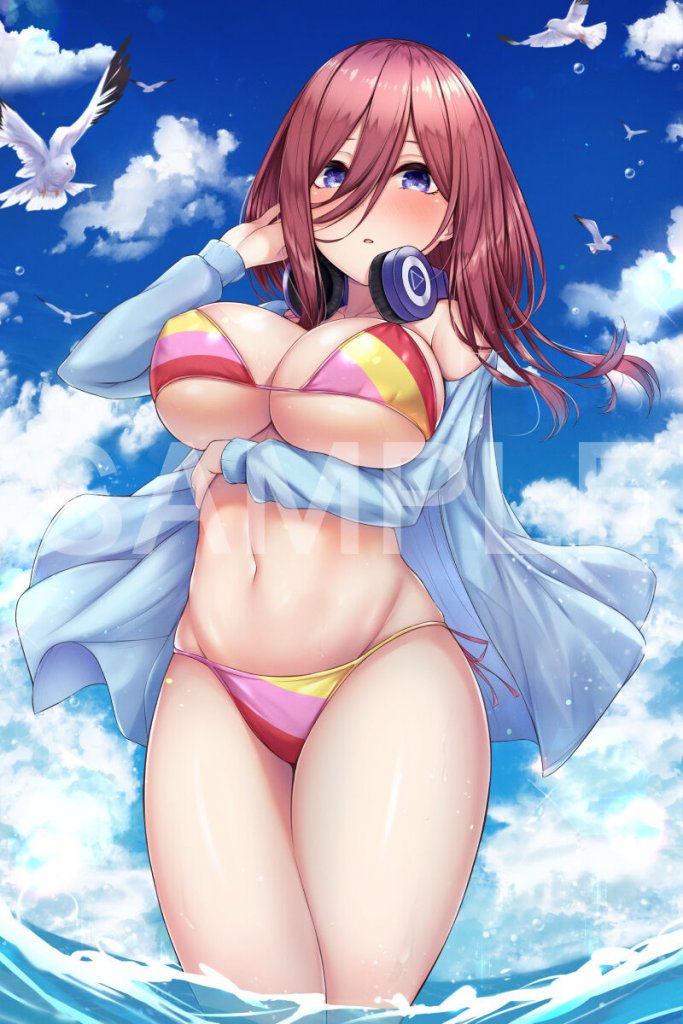 每日好图：五等分的新娘（二乃，三玖）