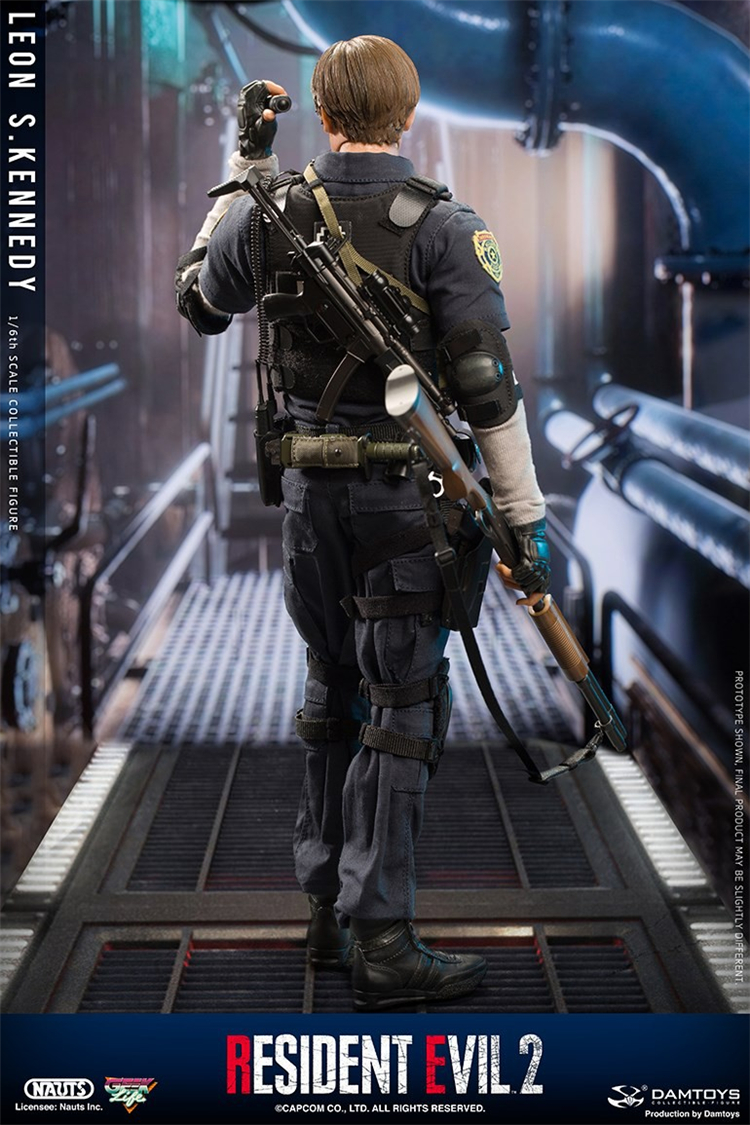 DAMTOYS《生化危机2:重制版》里昂兵人 售价1580元插图16 DAMTOYS 《生化危机2:重制版》里昂兵人 售价1580元