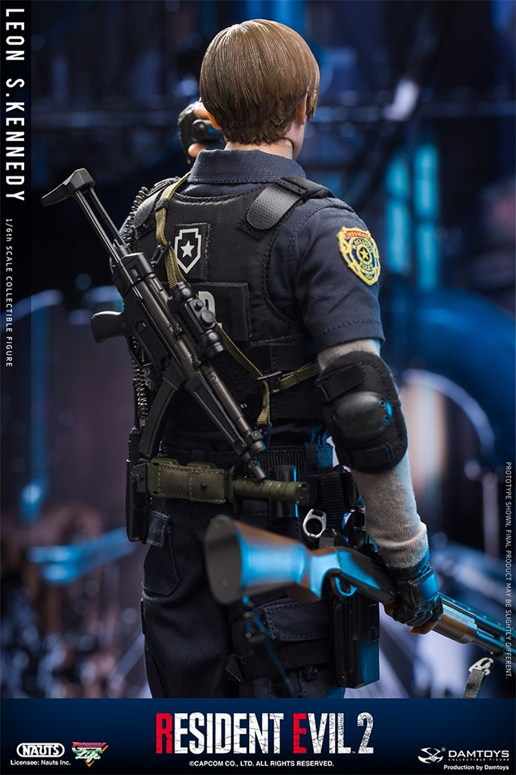 DAMTOYS《生化危机2:重制版》里昂兵人 售价1580元插图18 DAMTOYS 《生化危机2:重制版》里昂兵人 售价1580元