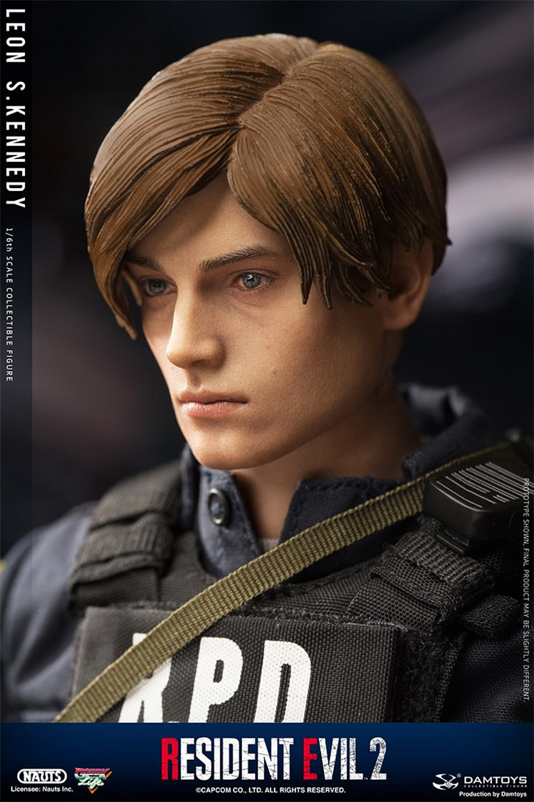 DAMTOYS《生化危机2:重制版》里昂兵人 售价1580元插图27 DAMTOYS 《生化危机2:重制版》里昂兵人 售价1580元