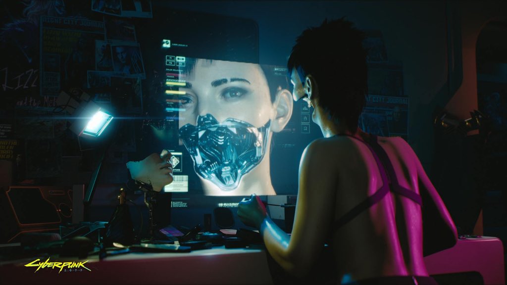 《赛博朋克2077》Lizzy形象细节公开 全身义体化的歌手插图 《赛博朋克2077》Lizzy形象细节公开 全身义体化的歌手