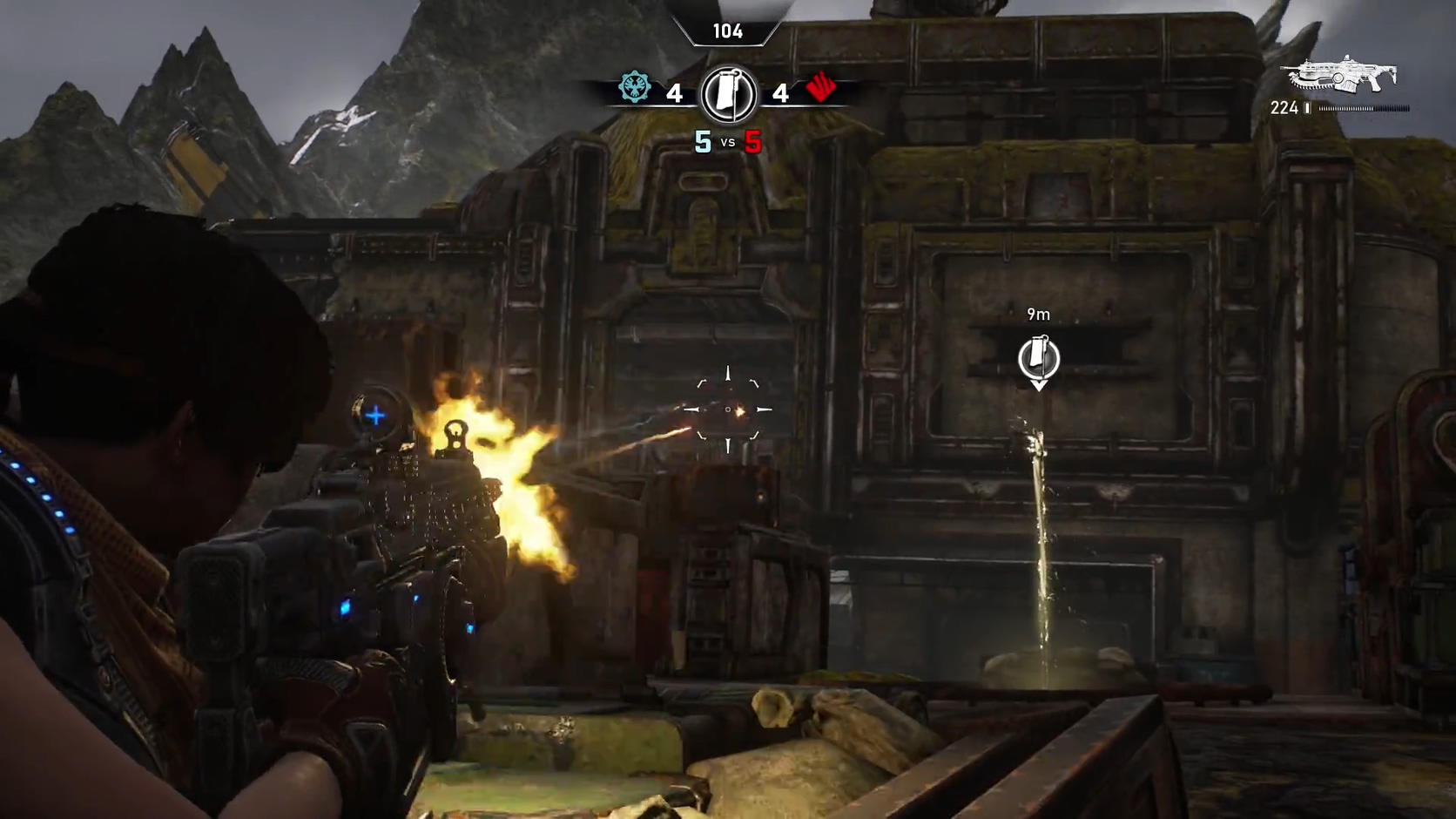 120FPS!Xbox Series S运行《战争机器5》演示曝光插图5 120FPS!XSS运行《战争机器5》多人模式演示曝光