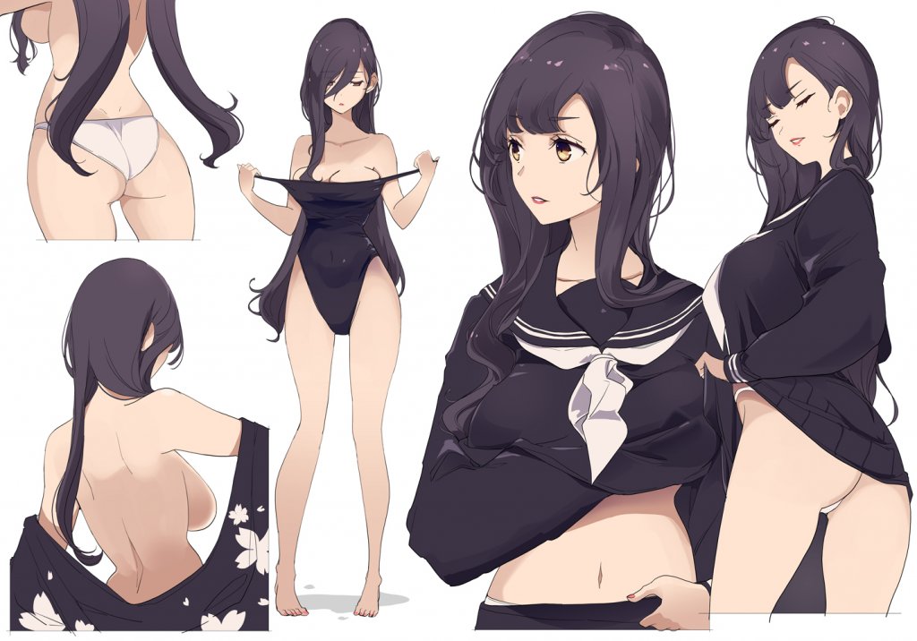 每日好图：成熟女性的魅力！OL风福利插画集