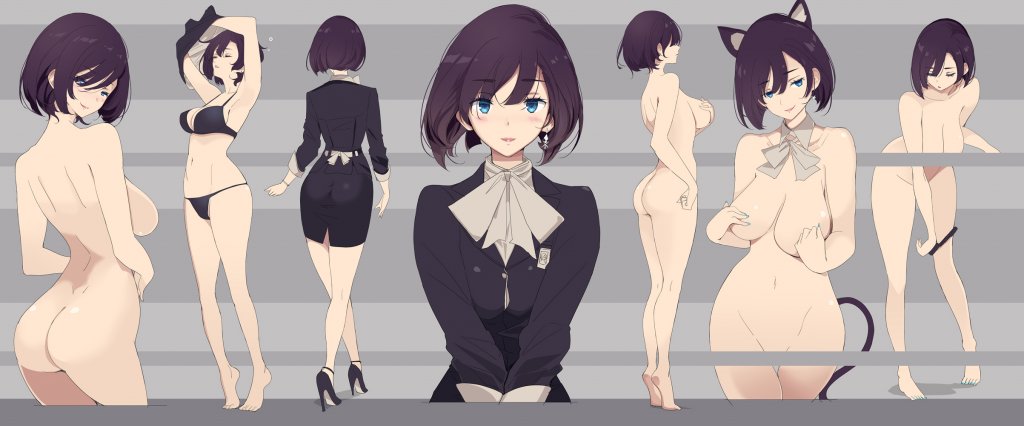 每日好图：成熟女性的魅力！OL风福利插画集 第二弹 HSO