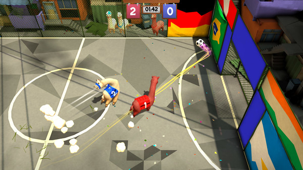 新游《草泥马足球:全明星》10月登陆Steam 支持网战插图4 多人竞技《草泥马足球:全明星》10月登陆Steam 支持远程同乐