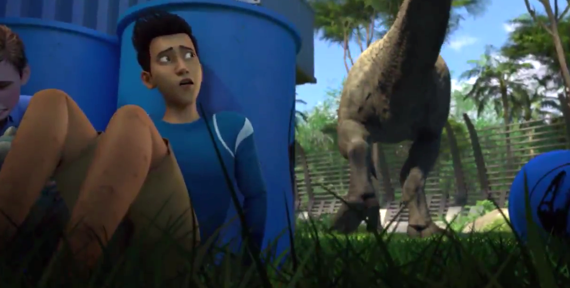 网飞3D动画《侏罗纪世界：白垩冒险营》实际影像公开 9.18日上线