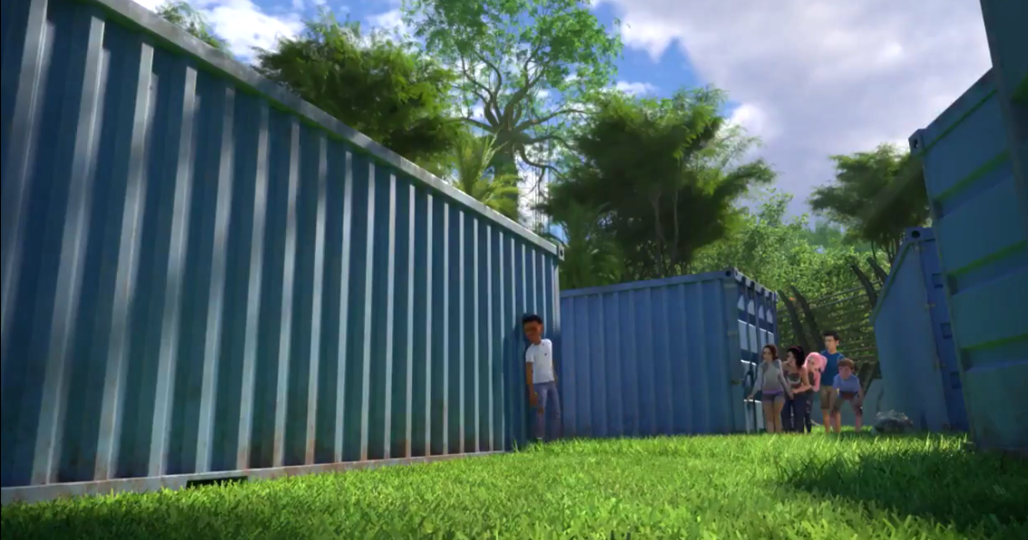 网飞3D动画《侏罗纪世界：白垩冒险营》实际影像公开 9.18日上线