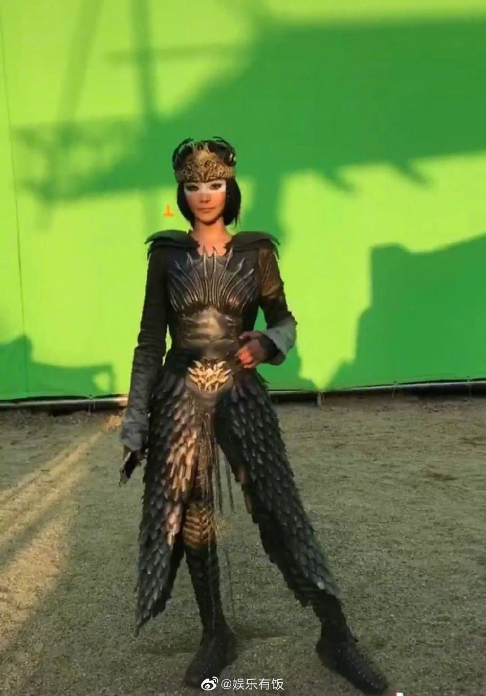 刘亦菲《花木兰》武替正面照曝光 颜值超高不输本尊