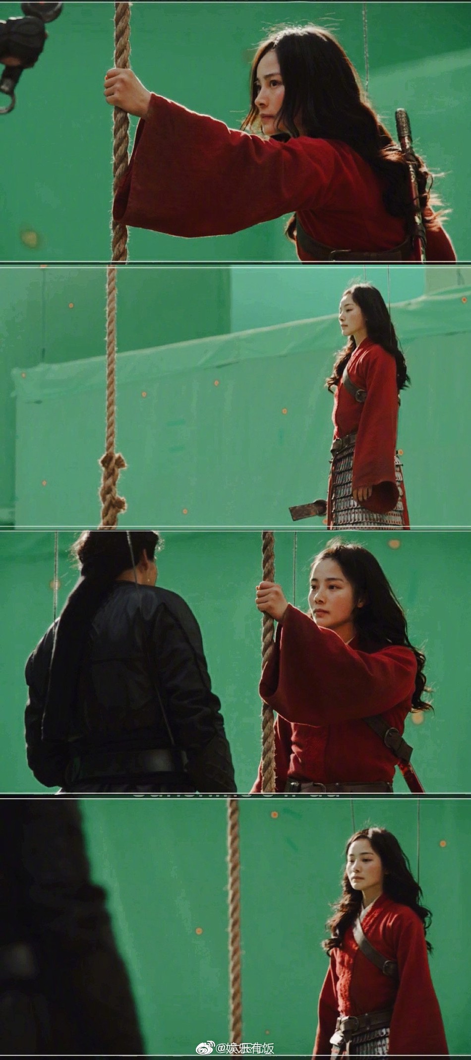 刘亦菲《花木兰》武替正面照曝光 颜值超高不输本尊