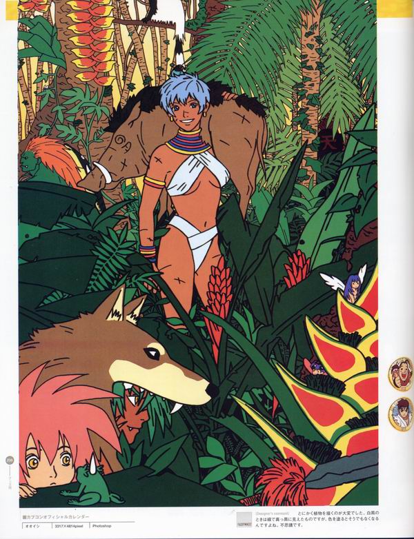 每日好图：经典！CAPCOM游戏角色设定集 【capcom_design_works】完整版242页！