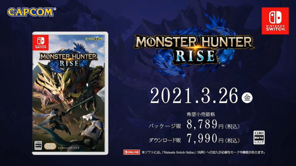 全体起立!掌机猛汉新作《怪物猎人:Rise》2021年3月26日登陆NS平台插图11 《怪物猎人》两新作中文官网公开及中字预告片分享