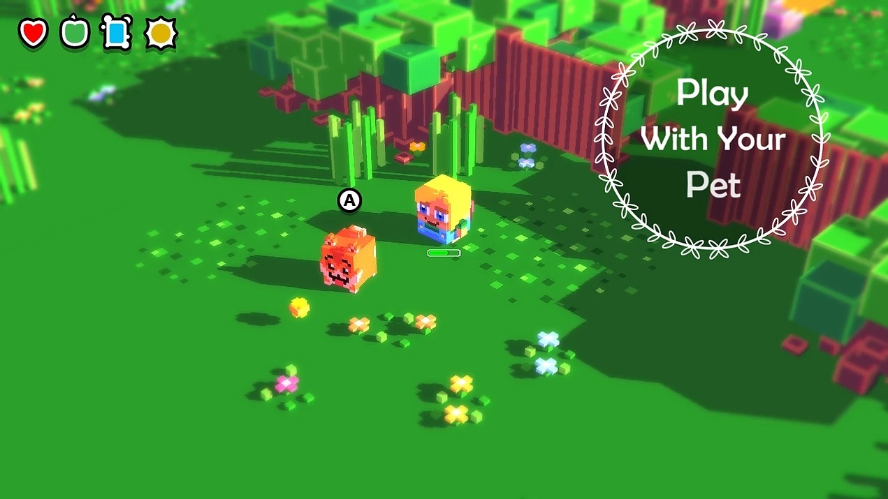 《泥土突变体》开发商公布MC画风新游《宠物们(Petadachi)》插图2 《泥土突变体》开发商为Switch玩家带来《宠物们》