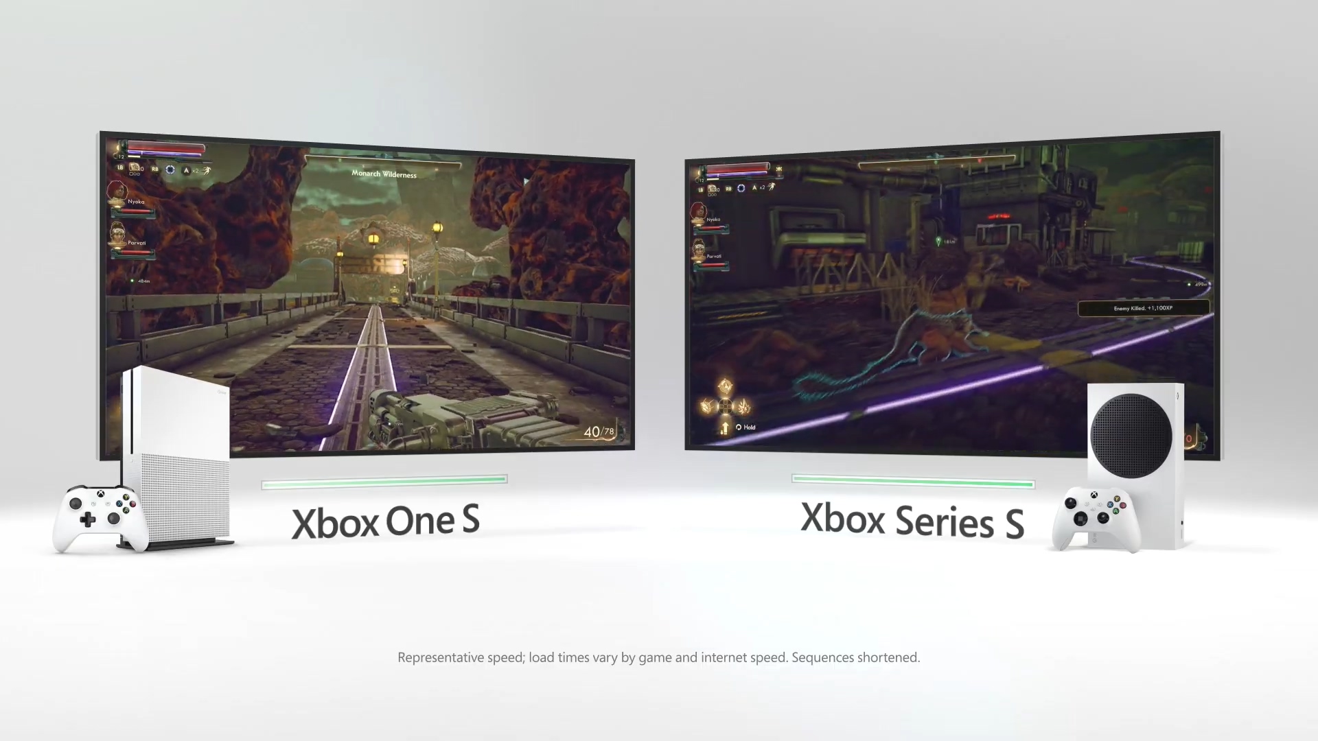 XSS加载时间宣传影像 载入《天外世界》比X1S快了42秒