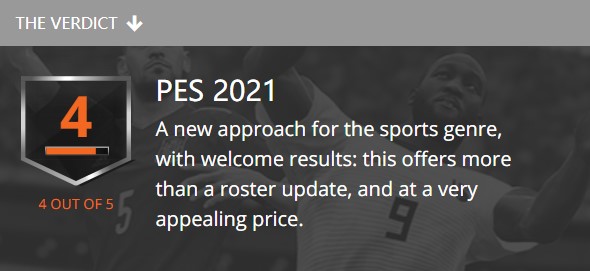 《实况足球2021》IGN 7分:真换皮 更新少 但很诚实插图4 《实况足球2021》IGN 7分:真换皮 更新少 但很诚实