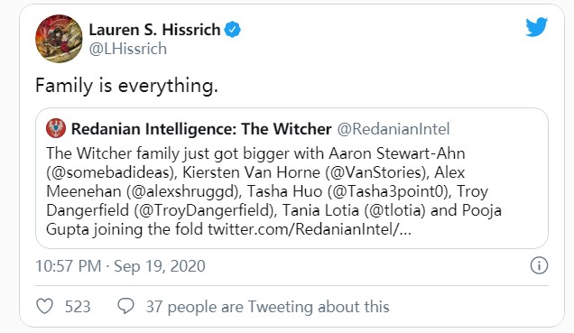 《巫师》第2季编剧团队公布 很多来自DC漫威电视剧剧组