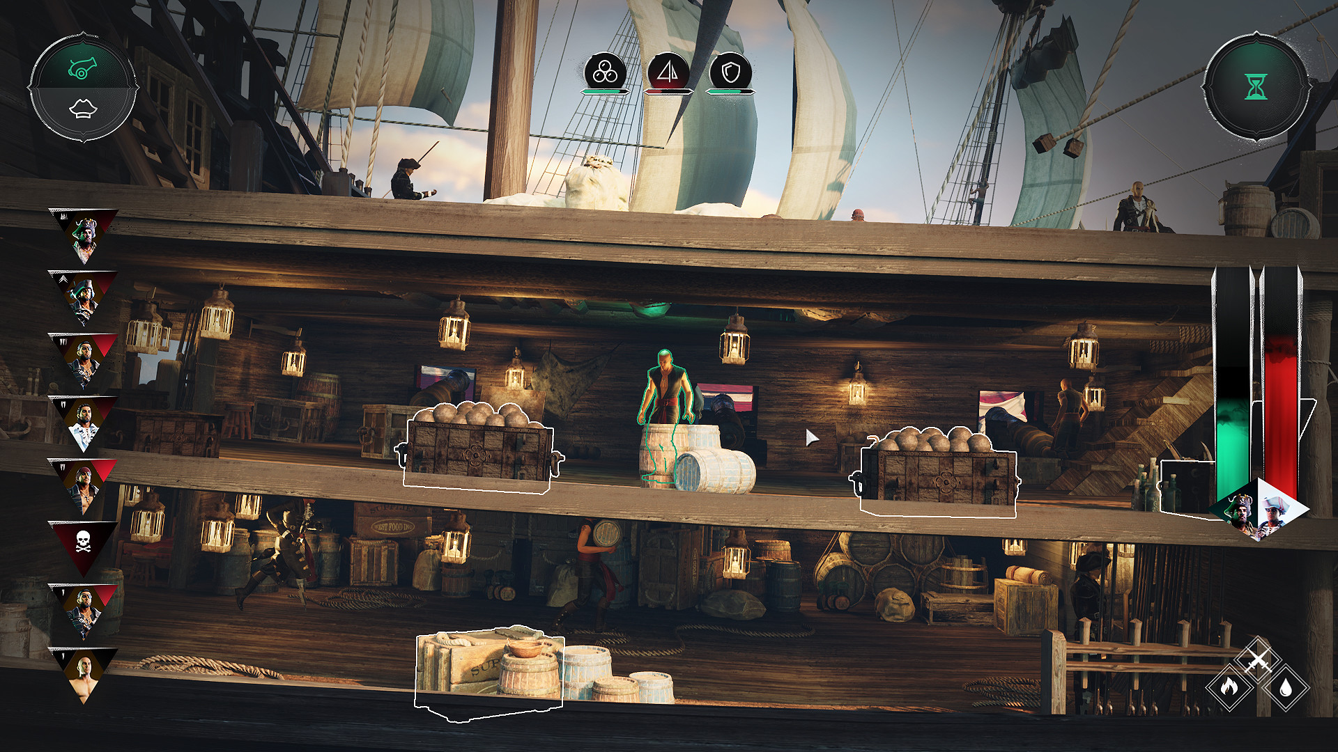 《海盗指挥官Pirate Commander》上架Steam 支持简体中文插图2 《海盗指挥官》上架Steam 支持简体中文
