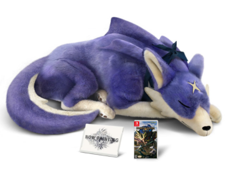 《怪物猎人:崛起》预约限定版套餐公布,含 狗狗抱枕 真皮钱包 台历等周边插图1 《怪物猎人:崛起》预约套餐公开 大型坐骑抱枕暖心