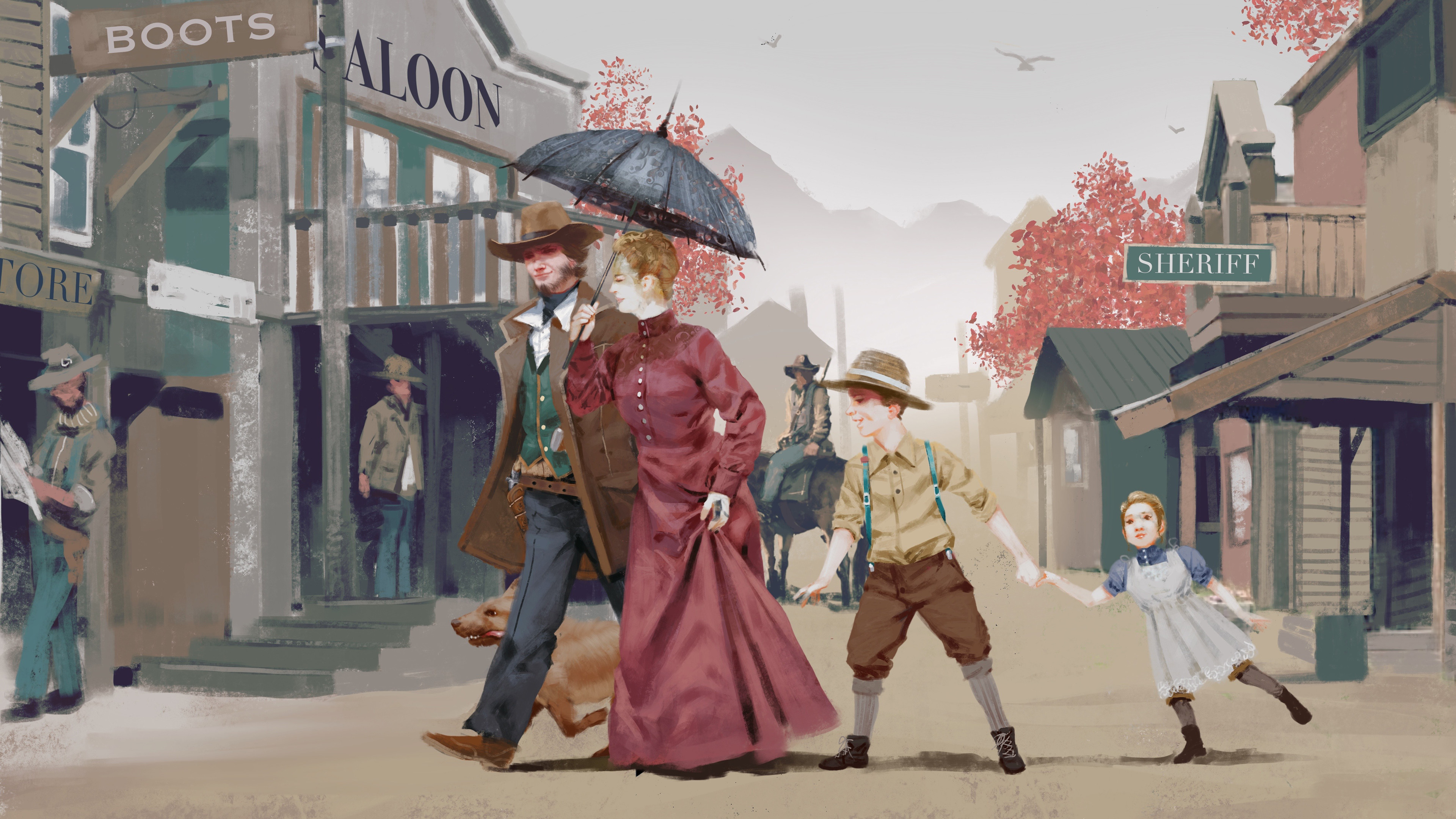 新游《西部拓荒王朝》上架Steam 明年11月发售(有点久…)插图4 PC冒险新作《西部拓荒王朝》上架Steam 明年年底发售