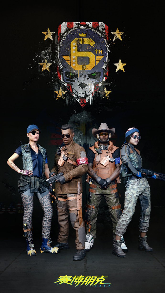 《赛博朋克2077》帮派壁纸欣赏  你最喜欢哪个帮派?