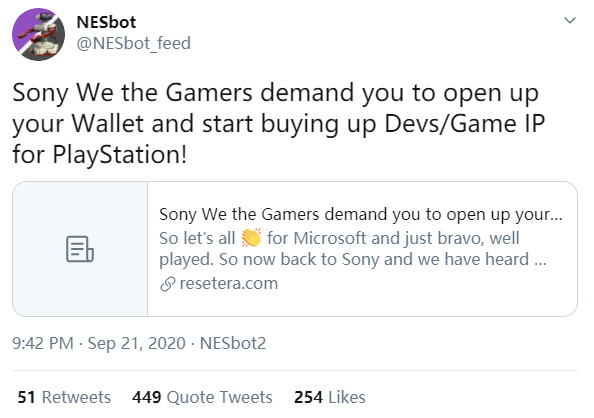 微软收购B社后 国外网友恳求索尼收购Konami插图2 微软收购B社后 国外网友恳求索尼收购Konami