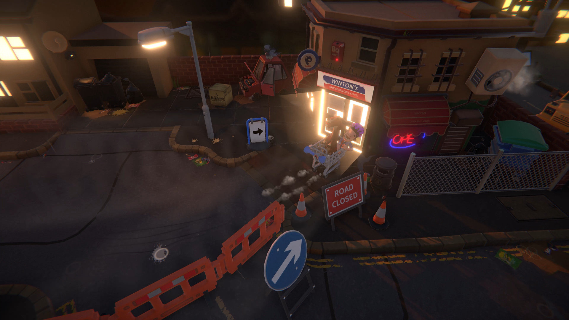 超市血拼竞速游戏!《超市尖叫购物车》即将登陆PS4、Switch和Steam插图4 休闲竞速《超市尖叫购物车》10月23日发售 登陆PS4/NS/Steam