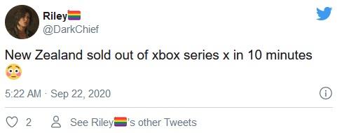 Xbox Series X/S开启预购后瞬间售罄 粉丝疯狂抢购插图2 Xbox Series X/S开启预购后瞬间售罄 粉丝疯狂抢购