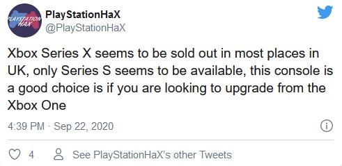Xbox Series X/S开启预购后瞬间售罄 粉丝疯狂抢购插图3 Xbox Series X/S开启预购后瞬间售罄 粉丝疯狂抢购