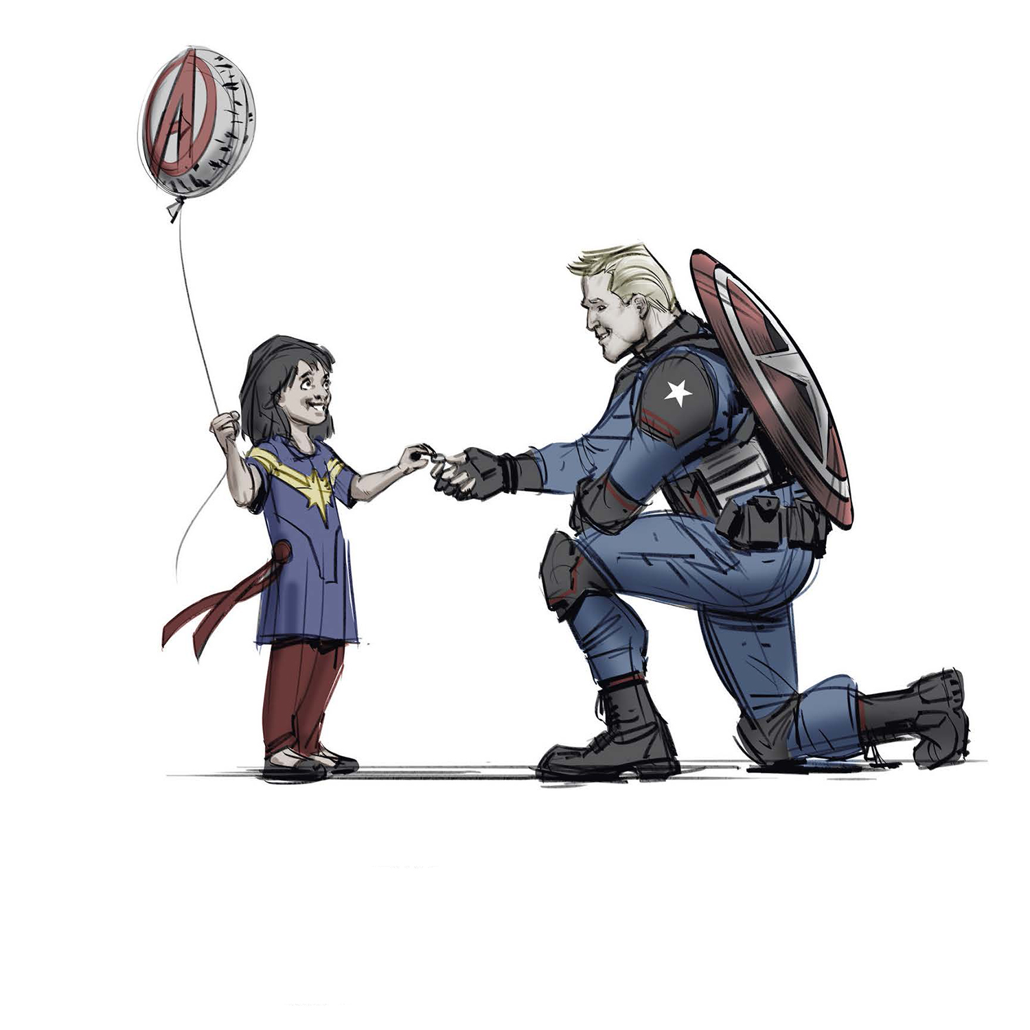 《漫威复仇者联盟》概念原画赏析 游戏分镜稿公开