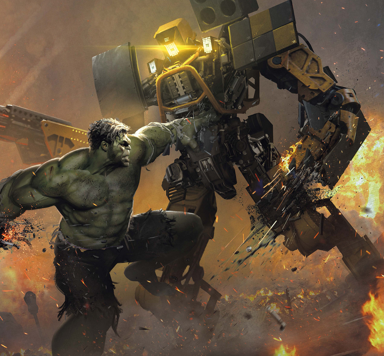 《漫威复仇者联盟》概念原画赏析 游戏分镜稿公开