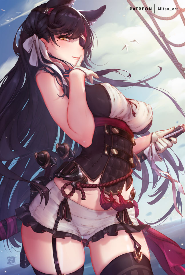 每日好图：二次元美臀桃尻~