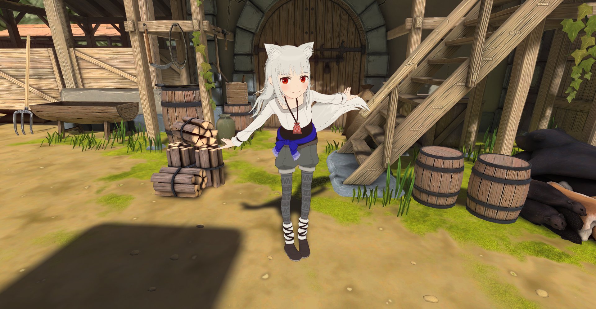 《狼与香辛料 VR2》新情报,赫萝女儿缪莉登场插图4 《狼与香辛料 VR2》登陆平台确认 新白毛角色登场