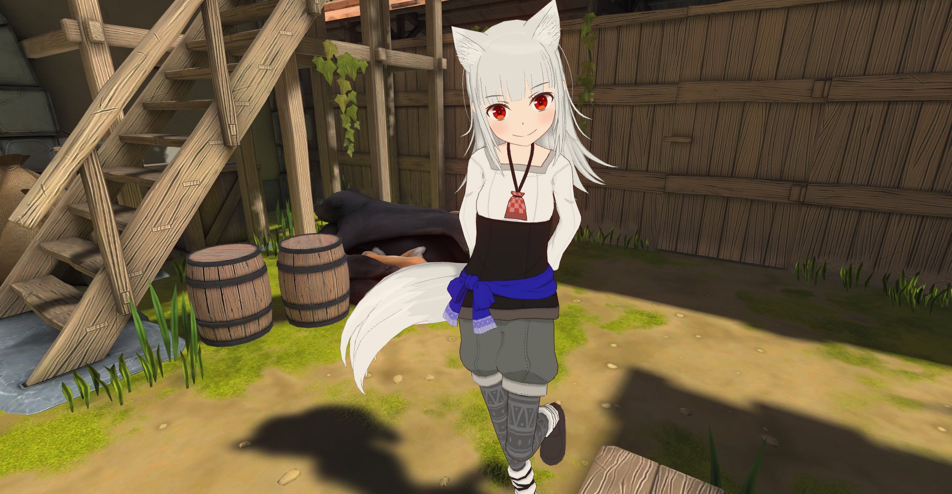 《狼与香辛料 VR2》新情报,赫萝女儿缪莉登场插图5 《狼与香辛料 VR2》登陆平台确认 新白毛角色登场