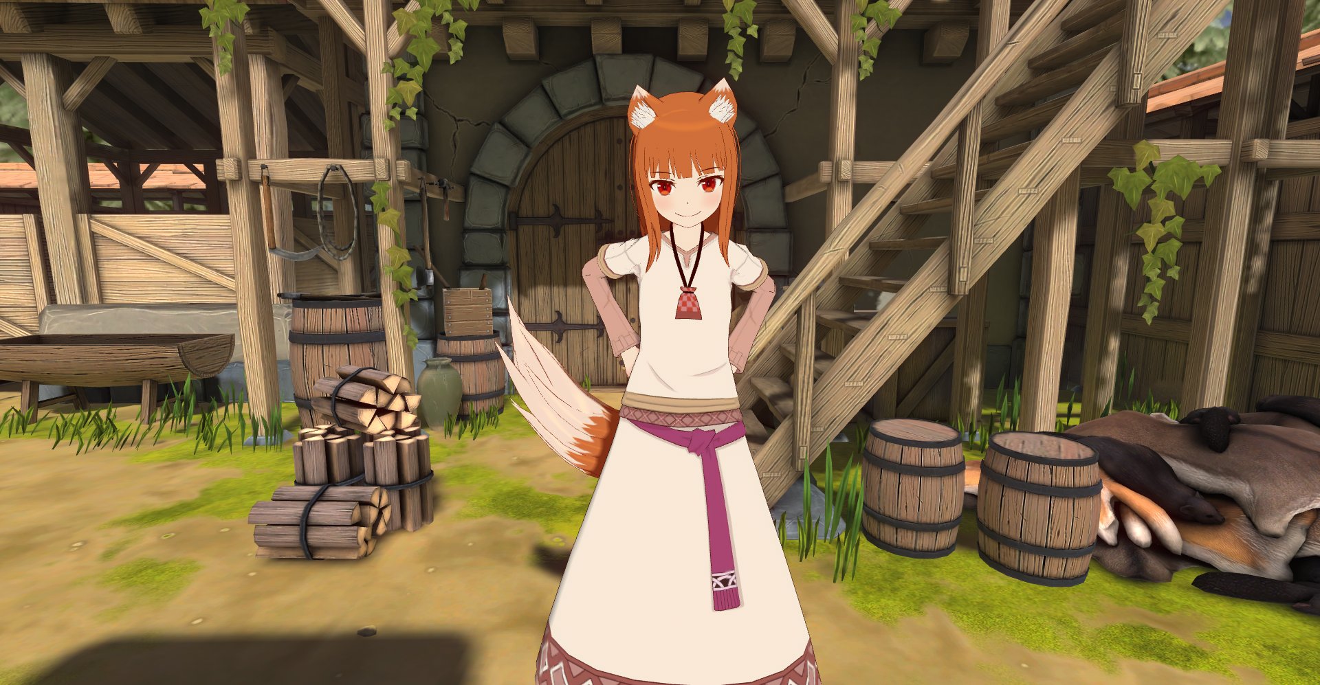 《狼与香辛料 VR2》新情报,赫萝女儿缪莉登场插图6 《狼与香辛料 VR2》登陆平台确认 新白毛角色登场