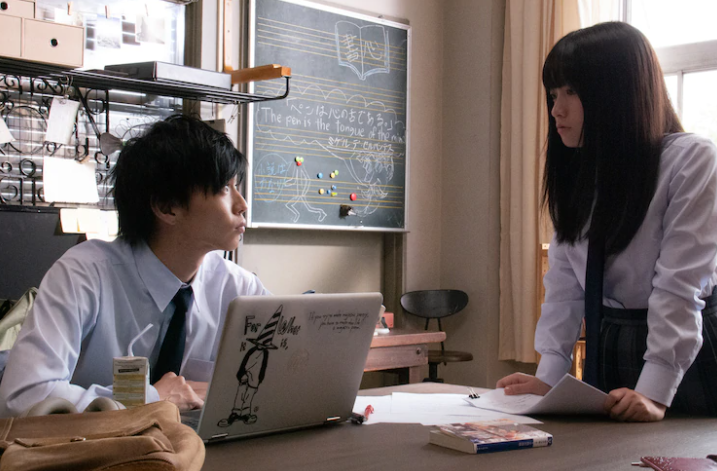 电影《小说之神》大量新剧照 桥本环奈雨后湿身照在列