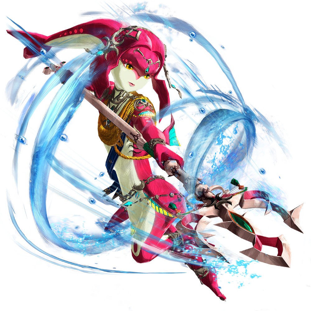 TGS 2020:《塞尔达无双:灾厄启示录》新人物设定图公开,百年前的英帕婆婆是美女!插图4 《塞尔达无双:灾厄启示录》新截图展示四英杰及英帕