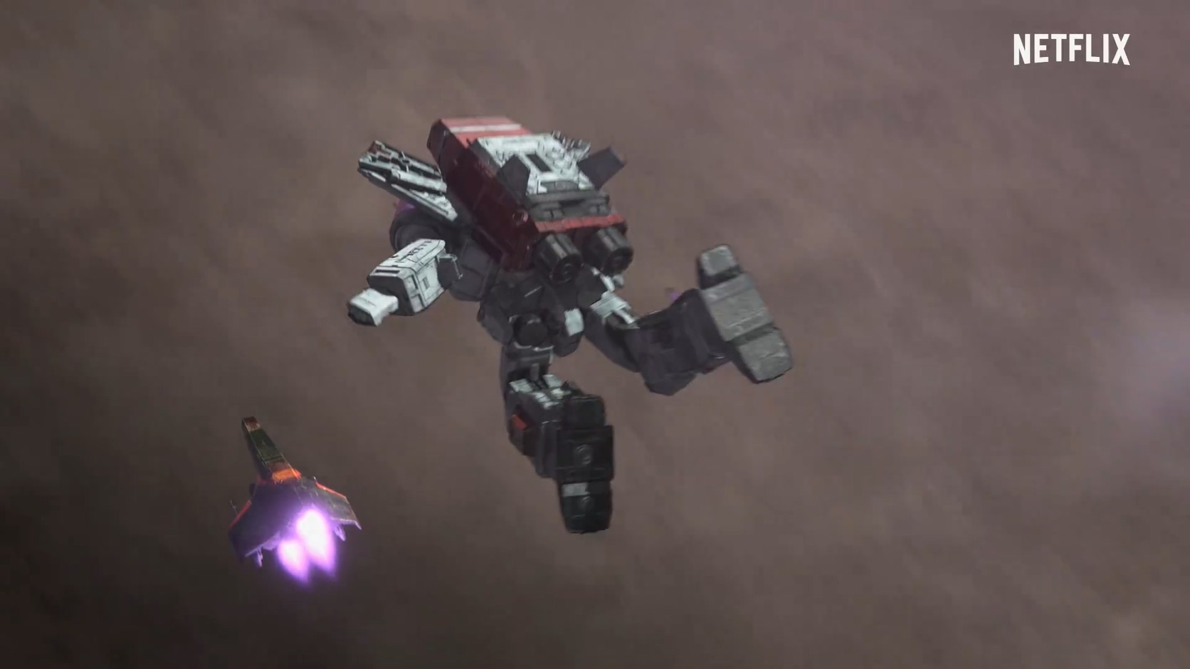 网飞《变形金刚：塞伯坦之战三部曲 地球崛起》中文先导预告