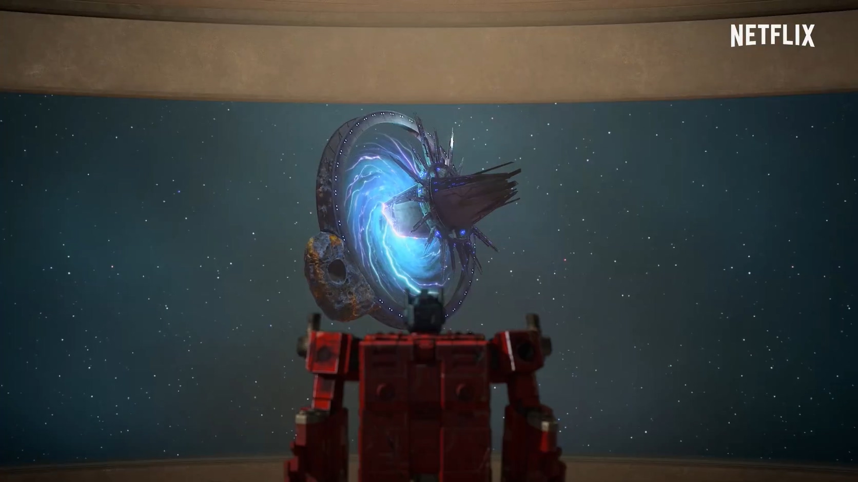 网飞《变形金刚：塞伯坦之战三部曲 地球崛起》中文先导预告