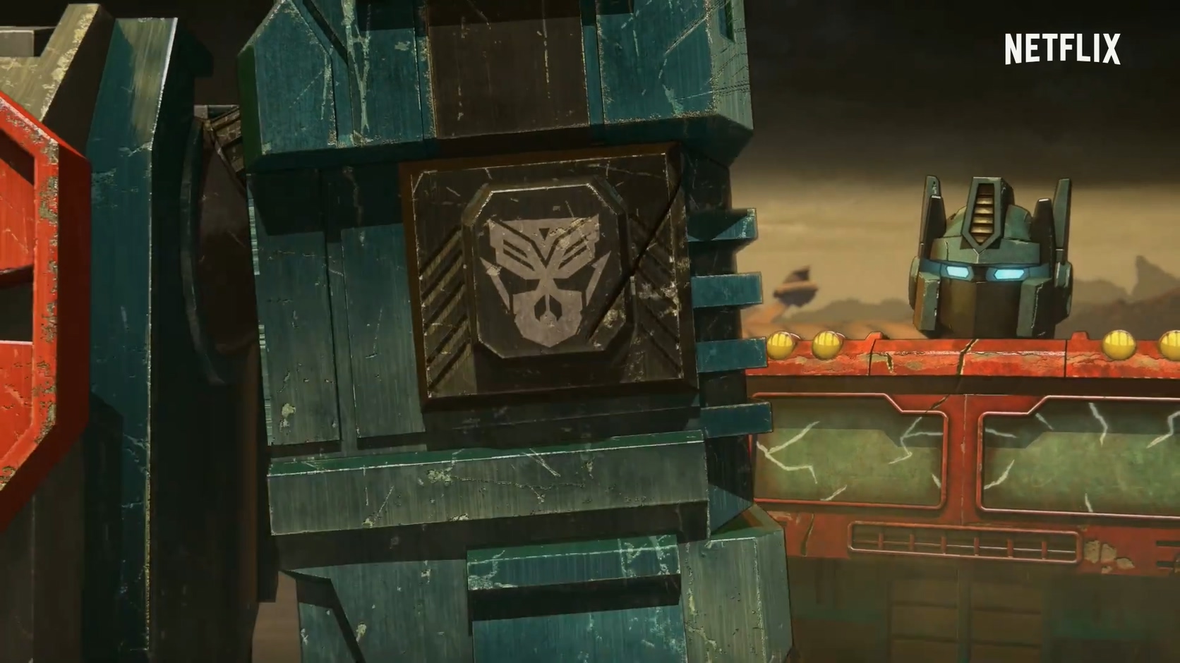 网飞《变形金刚：塞伯坦之战三部曲 地球崛起》中文先导预告