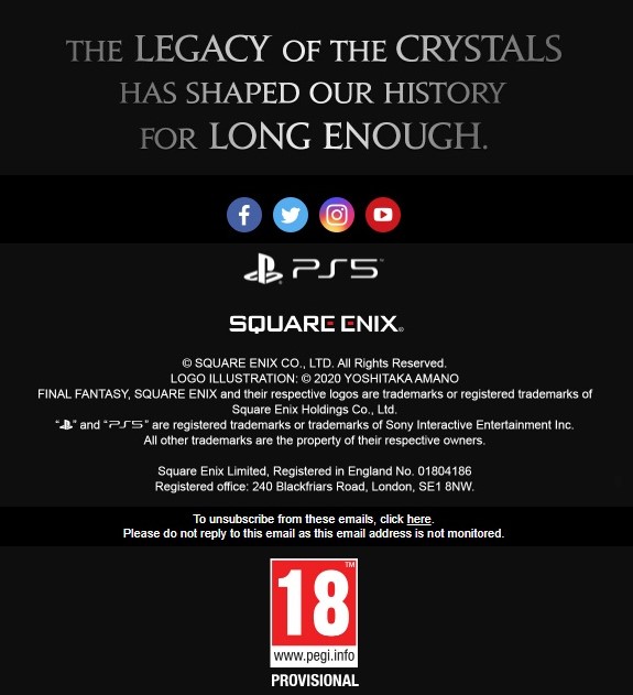 《最终幻想16》被评级为18+ 首次达到成人级别 尺度不小