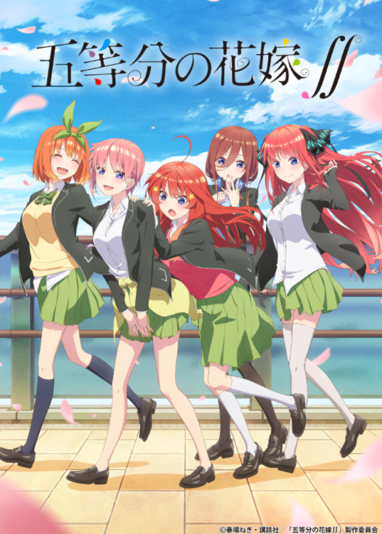 《五等分的新娘》第2季最新CM公开 2021年1月开播