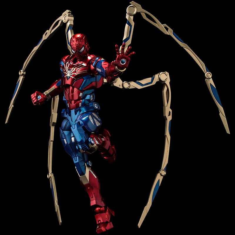 千值练“Fighting Armor”钢铁蜘蛛侠  预售开启 售价598RMB插图11 千值练 钢铁蜘蛛侠 可动人偶开启预订 售价约600元
