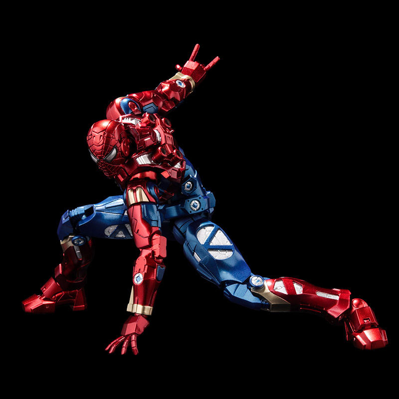 千值练“Fighting Armor”钢铁蜘蛛侠  预售开启 售价598RMB插图10 千值练 钢铁蜘蛛侠 可动人偶开启预订 售价约600元