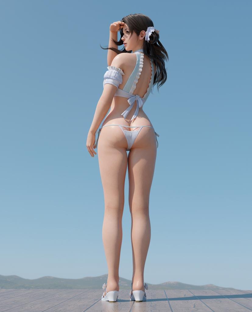 每日好图：DOA死或生3DCG福利精选