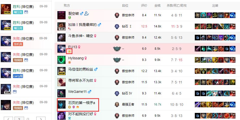 职业选手陆续抵沪：纷纷开始游历国服，但战绩不尽人意