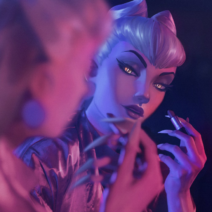 KDA工作室发布伊芙琳新照：新作品即将发布？