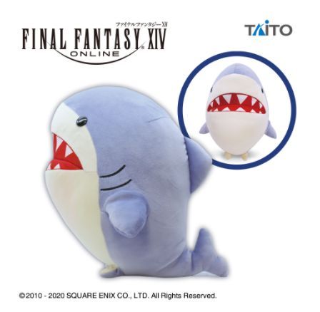 周边：最终幻想14小宠物   鲨鱼指挥官、莫莫拉·莫拉  布偶化