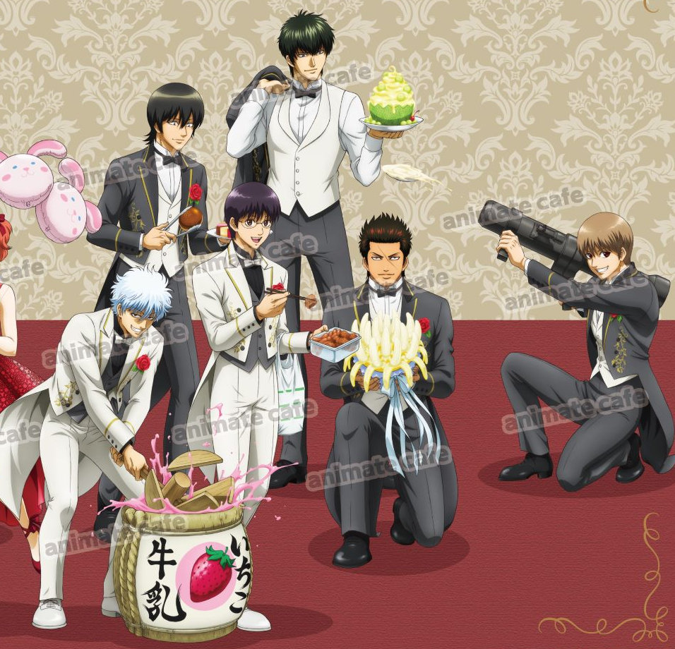 『银魂 THE FINAL』x Animate Cafe ​​​​ 限定海报公开