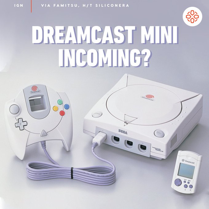 世嘉创意制作人: 下一代掌机可能是Dreamcast Mini?插图 世嘉创意制作人: 下一代掌机可能是Dreamcast Mini?